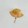 Chapéu de Proteção Solar Infantil, Verão Fino de Secagem Rápida com Blocos de Cor Chapéu de Sol Estilo Pescador para Meninos e Meninas, Chapéu de Praia para Viagem ao Ar Livre