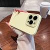 Funda para teléfono móvil de silicona líquida para iPhone16 con película para lente nueva anticaída funda protectora Apple 15PROMAX
