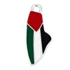Vendas Diretas de Fabricante Transfronteiriças de Acessórios de Pingente Único para Joias DIY Palestinas Gratuitas Liga de Liga com Gotejamento de Óleo Atacado