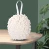 Chenille Japonês Limpa Bola de Handebol Cozinha Pendurado Secagem Rápida Toalha de Mão Estilo Nórdico Fofo Banheiro Espessado Absorvente Toalha