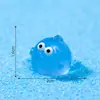 Novo produto transfronteiriço peixe gordo luminoso partículas fofas paisagismo de aquário marinho acessórios decorativos diy micro paisagem pequenos ornamentos