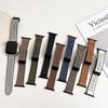 Hebilla magnética de agujero de cuero correa de cuero para iwatch correa de reloj deportiva fábrica directa correa de apple