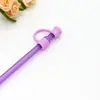 Amazon Nuevo Tapa de Silicona para Popote de 8 mm Color Caramelo Tapa Antipolvo Manga Reciclable para Popote