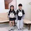 2026 Nuevo Modelo Mochila Infantil Guardería Bebé Mini Mochila con Cuerda de Tracción para Niños y Niñas Mochila de Exterior
