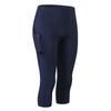 Calça de Yoga Feminina com Bolso Fitness Corrida Esportes Stretch Secagem Rápida Cintura Alta Levanta Bumbum Justa Curta 92303