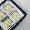 Luz LED de Trabajo para Coche 192W Cuadrada Foco de Techo para Vehículo Todoterreno Camión Carretilla Elevadora Excavadora Faro de Amplio Campo de Visión