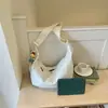 2025 Nuevo Bolso Grande Versátil de Hombro Cruzado Estilo Coreano para Mujer, Bolso de Lona Simple para el Trabajo, Bolso Casual de Moda