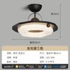 Luminária de Teto Minimalista Italiana para Quarto Espectro Completo Proteção Ocular Lâmpada de Quarto Master Cookie Lâmpada Retro Japonesa Preta para Sala de Estudo