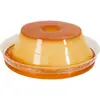 Pote Descartável Formato Pudim 250ml Com Tampa