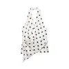 Para Comercio Exterior Europeo y Americano Transfronterizo Ropa de Mujer Aliexpress Más Vendido Verano Sexy Versátil Cuello en V Sin Mangas Irregular Camiseta sin Mangas