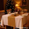 Caminho de Mesa Lantejoula Luxo Leve Estilo Nórdico Dourado Prateado Brilho Toalha de Mesa Festa de Casamento Toalha de Mesa Decoração de Cena Atacado