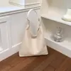 2026 Nova Bolsa Grande de Alta Capacidade e Moderna para Mulheres, Bolsa Fofa de Ombro Único para Axila com Padrão Trançado, Bolsa Tote Simples