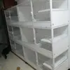 Gaiola de Criação de Gatos, Gaiola de Criação de Três Camadas, Casa de Gato Villa de Madeira Maciça de Espaço Livre para Uso Doméstico, Abrigo para Gatos, Armário para Gatos, Gaiola para Gatos