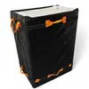 Caja exprés Amazon de gran capacidad, caja logística impermeable tejida de PE, plegable, para transferencia de carga, caja exprés