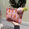Bolsa de Tela Ecológica con Ilustración Linda Almacenamiento Portátil de Nylon Forma de Estrella Gran Capacidad Neceser Maquillaje Bolso de Mano