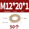 Arandela Plana GB97 Arandela Plana Espesor Amarillo Espaciador Redondo Tornillo Metálico M2 M4-M22