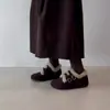 Versión de Piel Suave~Nuevos Zapatos Cálidos de Piel Suave Estilo Retro con Punta Redonda y Forro de Felpa para Otoño e Invierno, con Suelas Gruesas y Aumento de Altura Oculto para Mujer