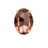 Broca de garra de cristal oval em forma de ovo de cristal de vidro furadeira costurada à mão material para acessórios de vestido de noiva acessórios de cabelo