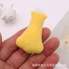 Accesorios de cuernos de felpa de dibujos animados diy bolsa diadema horquilla zapatos calcetines manos y pies de animales accesorios decorativos al por mayor