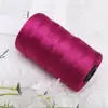 Fio de Algodão Mercerizado e Linho, Fio Plano Leve de Seda de Gelo, Crochê Artesanal DIY Bolsa de Crochê, Chapéu, Almofada Fio Vazado