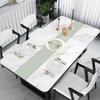 Mantel Impermeable y a Prueba de Aceite Sin Lavado Anti-Escaldaduras Mantel de Mesa de PVC Escandinavo Cristal Suave Rectangular Mantel de Mesa de Comedor Mesa de Centro Zhao Zhuoyou