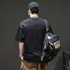 Ropa para Hombre Xintang Venta al por Mayor 2026 Camiseta de Manga Corta Algodón Tecnológico de Toque Fresco Peso Pesado Camiseta de Manga Corta para Hombre Verano Corte Holgado