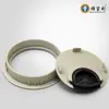 Venta directa de fábrica caja de gestión de cables de plástico ABS para escritorios de computadora, tapa de orificio para cables, caja circular para orificio de cables de escritorio