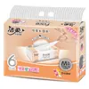 Lenço Facial Jierou em Pó, 3 Camadas, 120 Folhas, 6 Pacotes, Aroma Floral, Resistente à Água, Tamanho m, Lenço Facial Macio Pr073-06