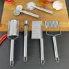 Juego de utensilios varios de acero inoxidable para cocina, cortador de patatas, pala para pizza, rallador, raspador de mantequilla, suministro directo de fábrica