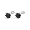 S25 Nuevos Pendientes de Tornillo Corona para Mujer de Gama Alta Lujo Ligero Pendientes de Plata Dulce Sueño Gratis Pendientes de Plata Versátiles