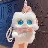 Llavero Colgante Gatito de Peluche Dibujo Animado Creativo Pareja Adorno para Bolso de Pareja Llavero de Coche Regalo Venta al por Mayor