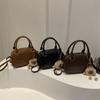 Bolso Popular de Nicho para Mujer 2024 Otoño e Invierno Nuevo Moda Vintage Hombro Bandolera Bolso Pequeño Casual para Viajes