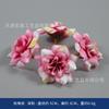 Flores Artificiales en Tonos Rosados, Tocado Floral, Decoración para Falda Hanfu, Flores de Seda, Horquilla para el Cabello de Estilo Antiguo, Accesorios Hechos a Mano DIY