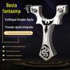 Magic Beast estilingue 304 aço inoxidável diabo recurvo Dragon Eagle couro plano rápido pressão livre de ligação corte de fio ao ar livre estilingue fabricante