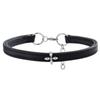 Collar rosa y2g de gelatina de corazón de durazno para mujer gargantilla remache cadena clavícula Millennium collar colgante de amor moda