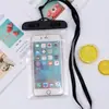 Bolsa impermeable para teléfono móvil con cordón, airbag, anti-hundimiento, funda impermeable para fotos submarinas, natación, flotación, bolsa sellada transparente para teléfono móvil