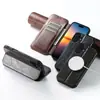 Adecuado para Funda de Teléfono Móvil Iphone18Promax, Tapa Flip, Ranura para Tarjeta, Soporte de Carga Inalámbrica Magnético Magsafe Funda de Cuero