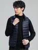 2025 Nuevo Otoño e Invierno Chaleco para Hombre Chaqueta de plumón para Hombre Chaqueta de plumón delgada para Jóvenes Talla Grande Ropa Casual para Hombre
