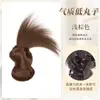 Peluca de moño bajo, moño de pinza de garra, herramienta mágica para recogido fácil, moño de pelo artificial, goma para el pelo