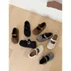 Zapatos de una sola pieza estilo Birken con suela gruesa y tacón oculto, a la moda, estilo de hada, Mary Janes de lunares con lazo francés, Novedad Otoño 2025
