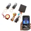 Sistema de Alarma Antirrobo Universal para Motocicleta de 12V Cuidadosamente Seleccionado con Activación Bluetooth por Aplicación Móvil, Neutro en Inglés