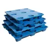 Ventas Directas de Fábrica Paleta de Plástico Moldeo por Soplado Paleta de Nueve Patas Almacenamiento en Frío Paleta de Plástico Moldeo por Soplado Paleta de Plástico de una Cara Almohadilla de Plástico a Prueba de Humedad