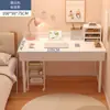 Fábrica de Móveis Mingzheng Mesa Meninas Quarto Mesa de Estudo com Gavetas Estudante Casa Simples Maquiagem Estudo Mesa Aluguel Casa