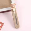 Cuchillo de utilidad de oso lindo personalizado de dibujos animados pequeño portátil para estudiante manualidades cuchillo de paquete mini al por mayor