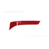 Adequado para 05-10 Honda Odyssey Modificação de Interior de Carro Painel do Passageiro Fibra de Carbono Adesivo Decorativo