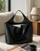 2026 Nueva Bolsa Tote Grande de Cuero Suave Marrón para Mujer, Maletín de Lujo Ligero de Nicho de Gama Alta para Tableta