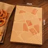 Almofada de Papel Absorvente de Óleo Comercial para Salgadinhos Fritos, Papel de Prato à Prova de Óleo para Pão, Papel Manteiga para Assar, Especial para Frango Frito na Cozinha