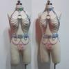 Roupas de bondage alternativas divertidas transfronteiriças, cinta de couro para amarração, conjunto de amarração, Europa e Estados Unidos, Novo