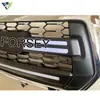 Grelha do Para-choque Dianteiro com Luzes para Hilux Revo Rocco 2018+ Modificação
