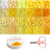 Cubo de Venta Caliente Transfronterizo de 26 Compartimentos para Cuentas, Cuentas de Semilla, Arcilla Suave, Cuentas de Vidrio Set, Kit de Material Educativo para Pulseras DIY Infantiles